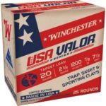 winchester usa valor 20 gauge 75 shot 25 round box