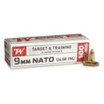 Winchester USA White Box Value Pack 124Gr FMJ 100Rd