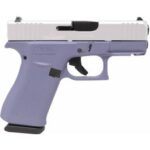 glock 43x 9mm 341 10 1 silver orchid