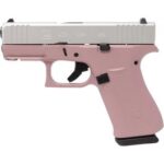 glock 43x 9mm 341 10 1 silver pink