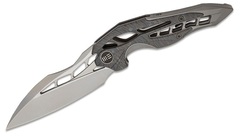 we knife company 906f elijah isham arrakis flipper knife 345 m390 two tone